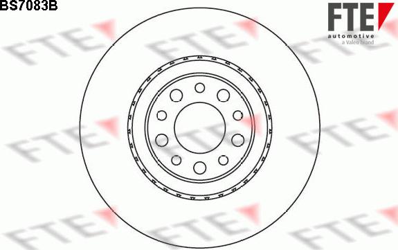 FTE 9081074 - Bremžu diski www.autospares.lv