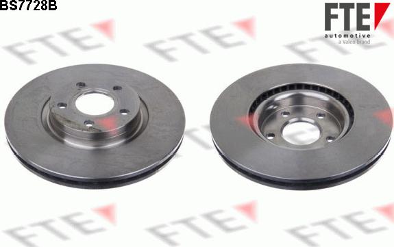 FTE BS7728B - Brake Disc www.autospares.lv