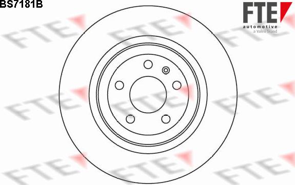 FTE BS7181B - Bremžu diski www.autospares.lv