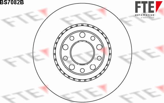 FTE 9081121 - Bremžu diski www.autospares.lv