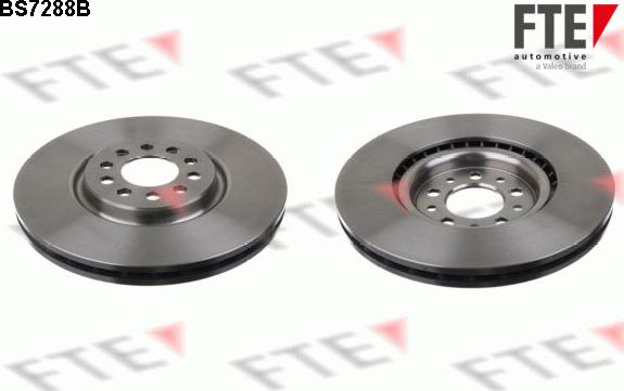 FTE BS7288B - Brake Disc www.autospares.lv