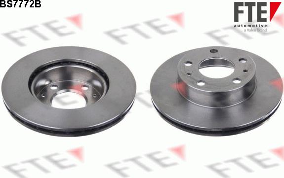 FTE BS7772B - Brake Disc www.autospares.lv