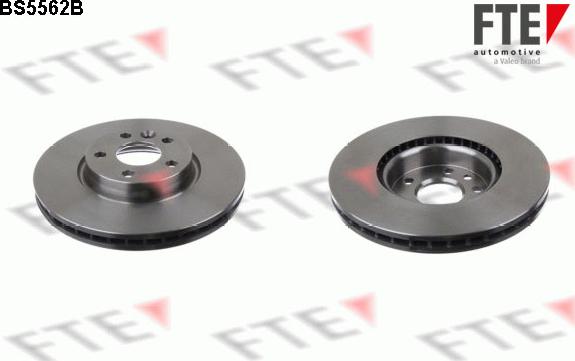 FTE BS5562B - Brake Disc www.autospares.lv