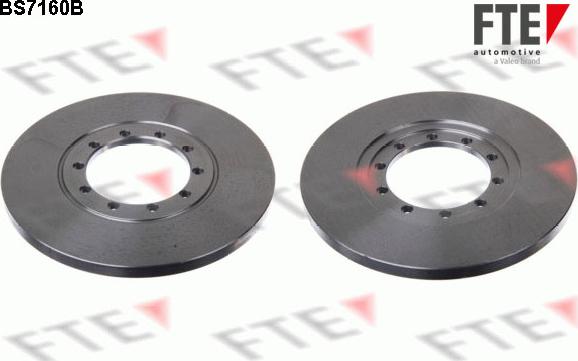 FTE BS7160B - Brake Disc www.autospares.lv