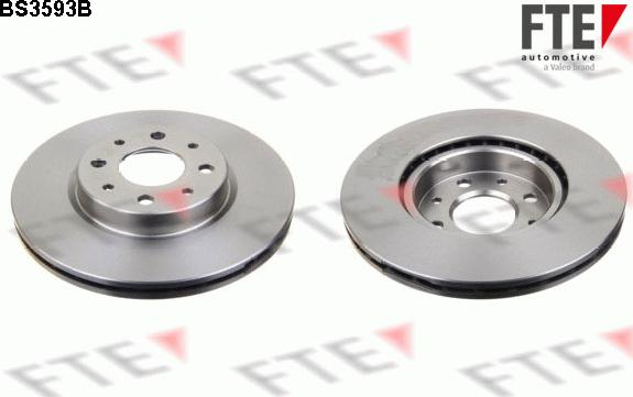 FTE 9082401 - Brake Disc www.autospares.lv