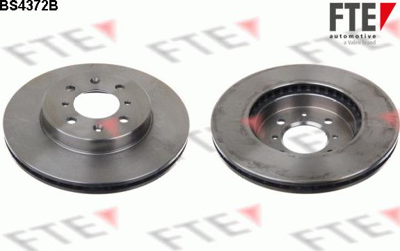 FTE BS4372B - Brake Disc www.autospares.lv