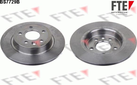 FTE BS7729B - Brake Disc www.autospares.lv