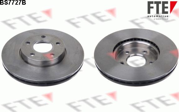 FTE BS7727B - Brake Disc www.autospares.lv