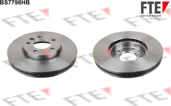 FTE BS7798HB - Brake Disc www.autospares.lv