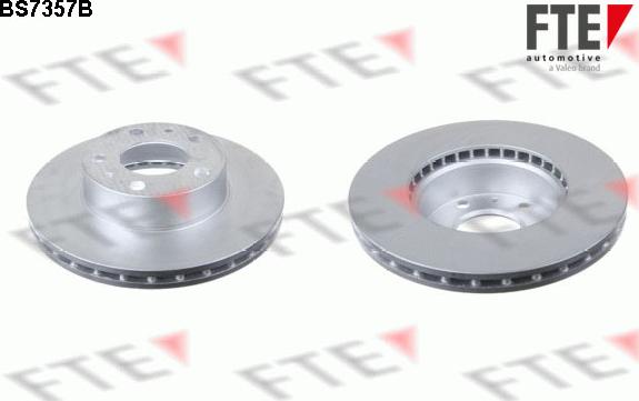 FTE BS7357B - Brake Disc www.autospares.lv