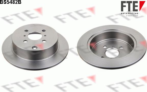 FTE BS5482B - Brake Disc www.autospares.lv