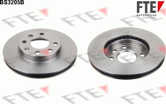 FTE BS3205B - Brake Disc www.autospares.lv