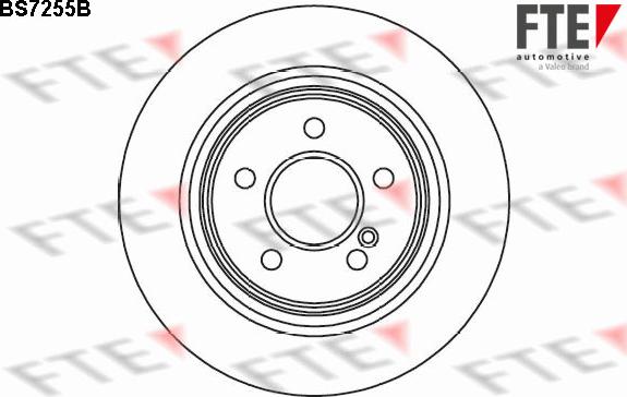 FTE BS7255B - Bremžu diski www.autospares.lv