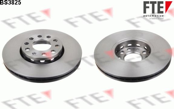 FTE BS3825 - Brake Disc www.autospares.lv