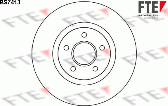 FTE 9071080 - Bremžu diski autospares.lv