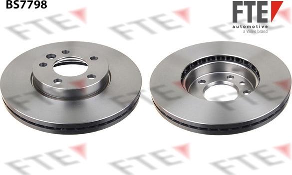 FTE BS7798 - Brake Disc www.autospares.lv