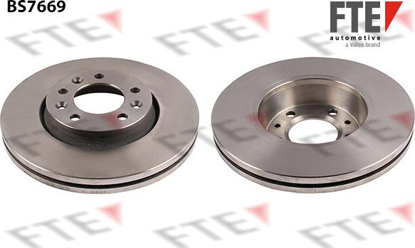 FTE BS7669 - Brake Disc www.autospares.lv