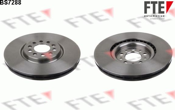 FTE 9071183 - Brake Disc www.autospares.lv