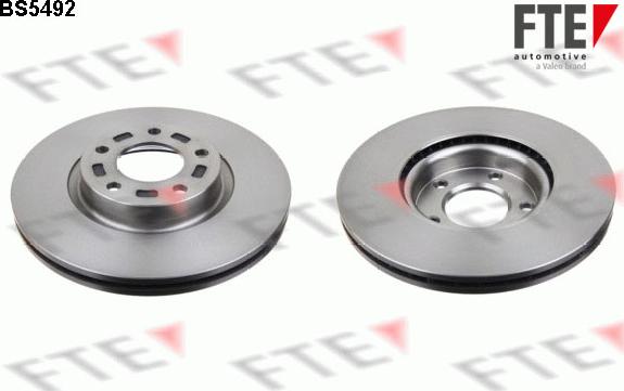 FTE BS5492 - Brake Disc www.autospares.lv