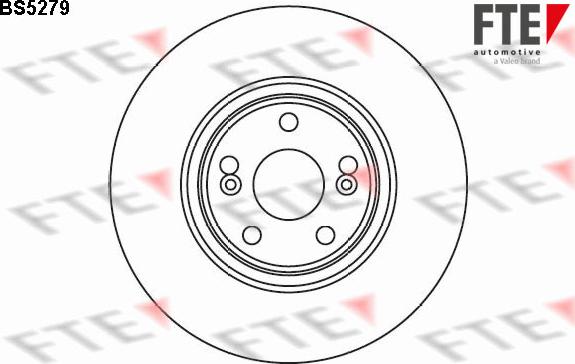 FTE 9071123 - Brake Disc www.autospares.lv