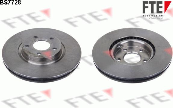 FTE BS7728 - Brake Disc www.autospares.lv