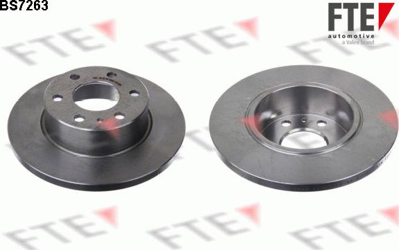 FTE BS7263 - Brake Disc www.autospares.lv