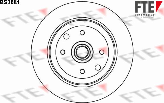 FTE 9071290 - Bremžu diski autospares.lv