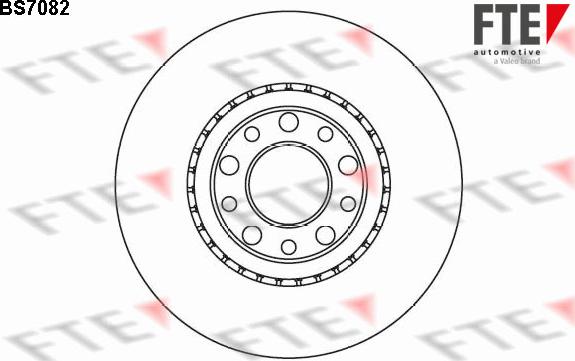 FTE 9071245 - Bremžu diski www.autospares.lv