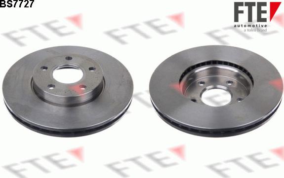 FTE 9072418 - Brake Disc www.autospares.lv