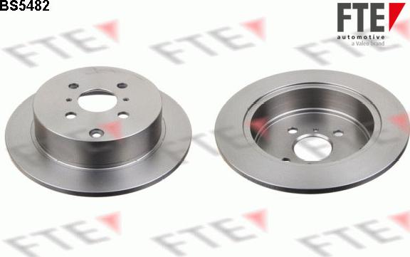 FTE BS5482 - Brake Disc www.autospares.lv