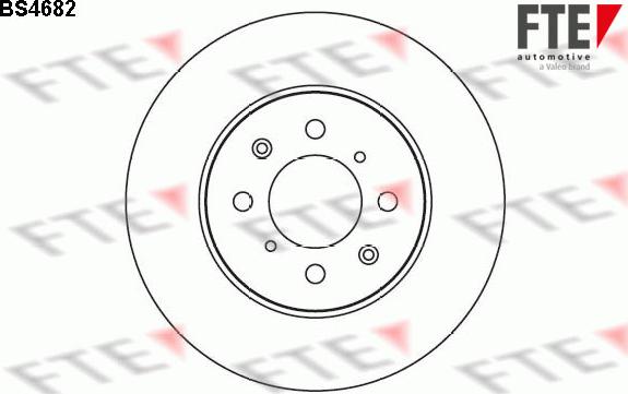 FTE 9072180 - Brake Disc www.autospares.lv