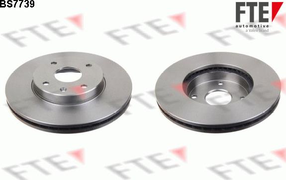 FTE BS7739 - Brake Disc www.autospares.lv