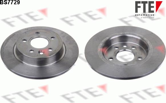 FTE BS7729 - Brake Disc www.autospares.lv