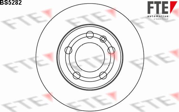 FTE BS5282 - Brake Disc www.autospares.lv