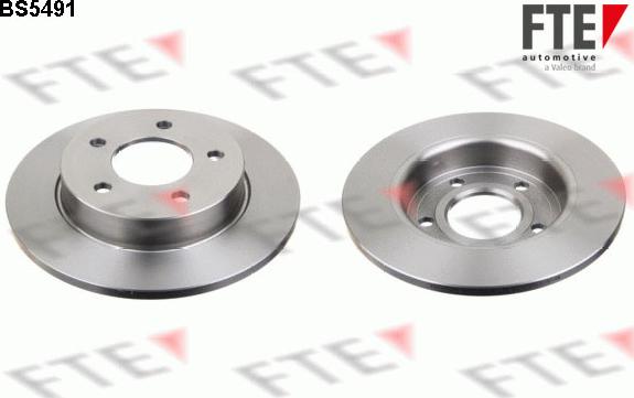 FTE BS5491 - Brake Disc www.autospares.lv