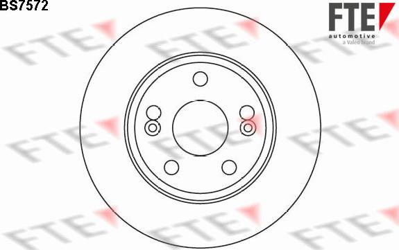 FTE 9072798 - Тормозной диск www.autospares.lv