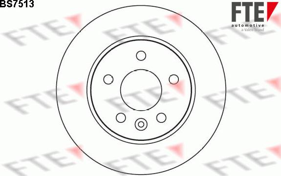 FTE 9072789 - Brake Disc www.autospares.lv