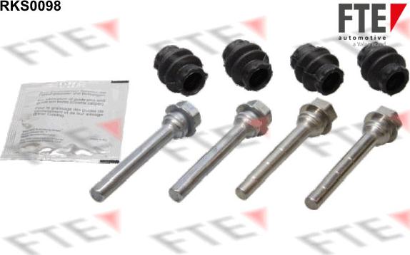 FTE RKS0098 - Guide Sleeve Kit, brake caliper www.autospares.lv