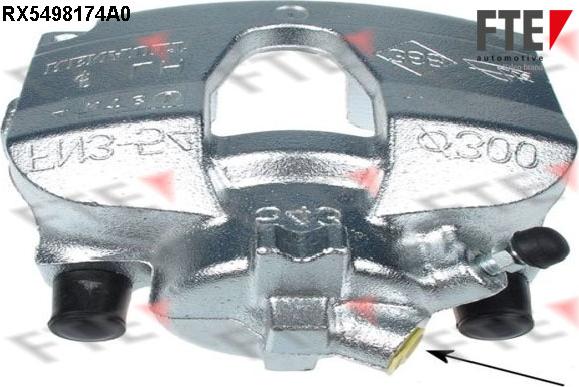 FTE RX5498174A0 - Bremžu suports www.autospares.lv