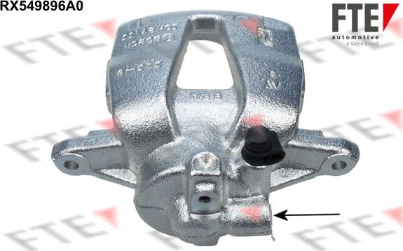 FTE RX549896A0 - Bremžu suports www.autospares.lv