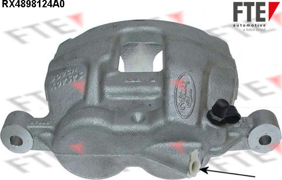 FTE RX4898124A0 - Bremžu suports www.autospares.lv