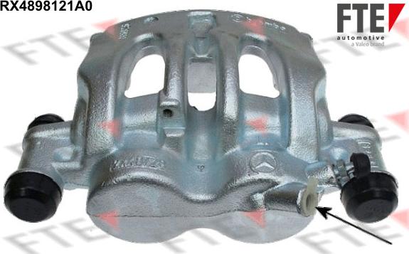 FTE RX4898121A0 - Bremžu suports www.autospares.lv