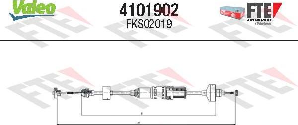 FTE 4101902 - Trose, Sajūga pievads www.autospares.lv