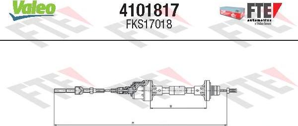 FTE 4101817 - Trose, Sajūga pievads www.autospares.lv