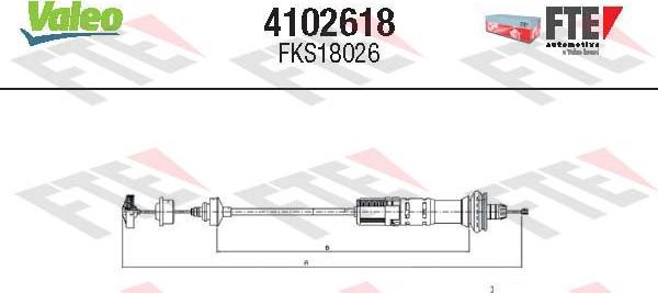 FTE 4102618 - Trose, Sajūga pievads autospares.lv