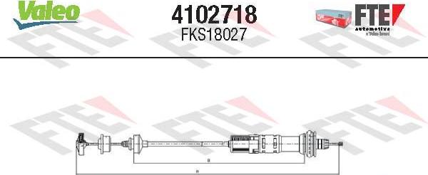 FTE 4102718 - Trose, Sajūga pievads autospares.lv