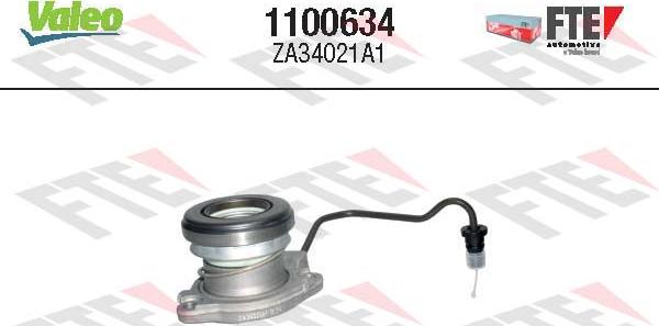 FTE 1100634 - Centrālais izslēdzējmehānisms, Sajūgs www.autospares.lv