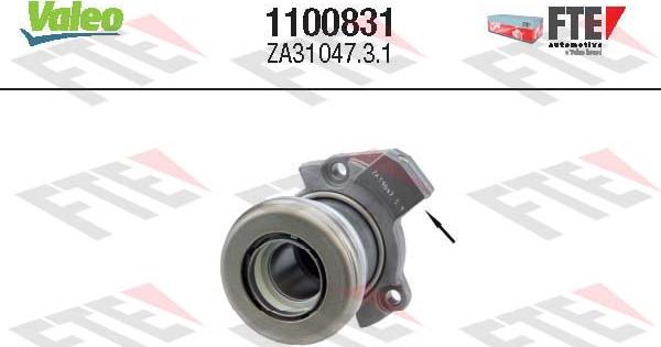 FTE 1100831 - Центральный выключатель, система сцепления www.autospares.lv