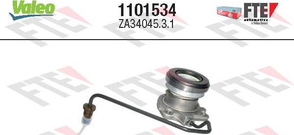 FTE 1101534 - Central Slave Cylinder, clutch www.autospares.lv