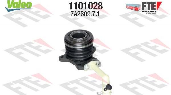 FTE 1101028 - Centrālais izslēdzējmehānisms, Sajūgs www.autospares.lv